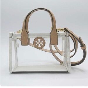 Clear Tory Burch crossbody